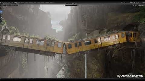 Post Apocalyptic Scene - Blender 2.83 WIP