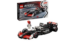 LEGO Speed Champions 77250 MoneyGram Haas F1® Team VF-24 Race Car Review rápido do set.
