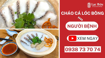 CHÁO CÁ LÓC BÔNG PHỤC HỒI SỨC KHỎE NGƯỜI BỆNH - Hotline: 0938 73 70 74 - Nhà hàng Lạc Bửu