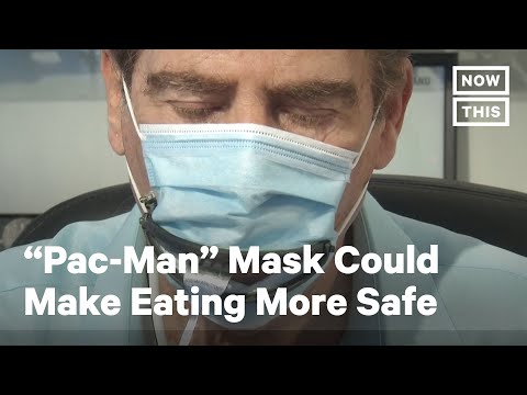 "Pac-Man" Coronavirus Masks Could Make Dining Out More Safe | NowThis