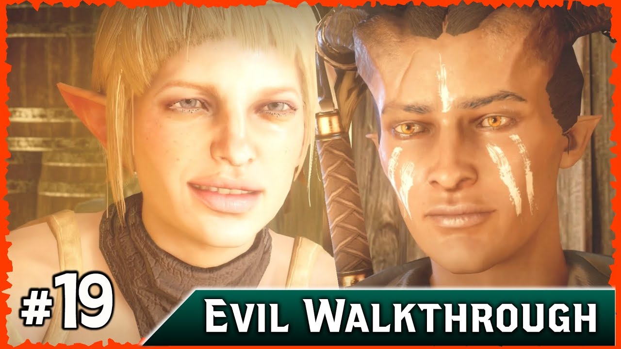Dragon Age Inquisition Sera Romance (WOOF!) Female Qunari 1 Evil
