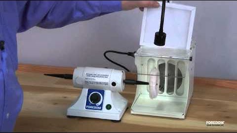 Foredom Bench Lathe-Dust and Filter Hoods