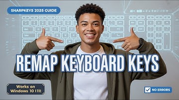 Toetsen opnieuw toewijzen in Windows 10/11 met SharpKeys (handleiding 2025)