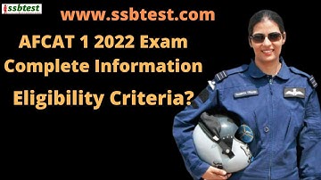 AFCAT 1 2022 Application Form Complete Details