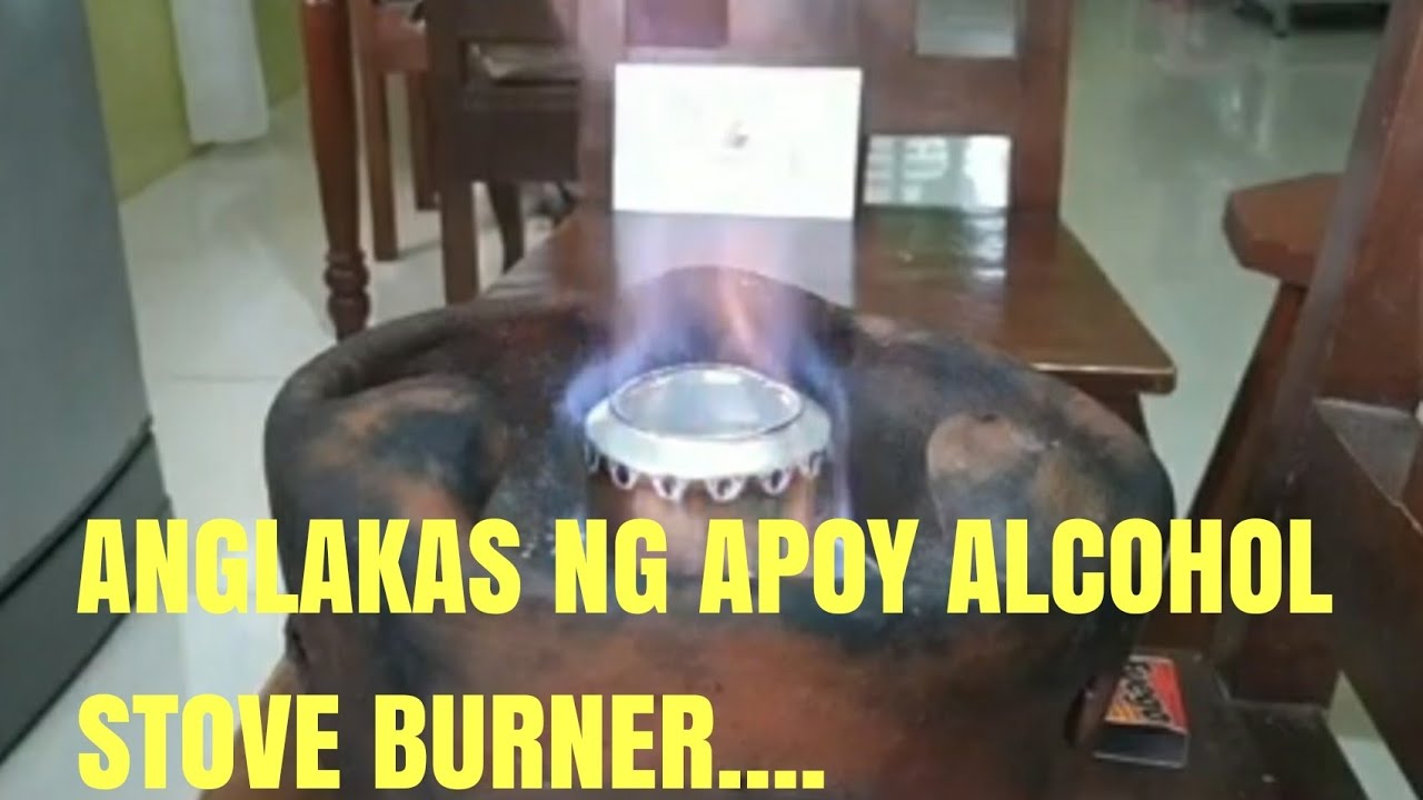Cook Rice Alchol Cooking rice gamit ang denatured alcohol can stove burner/25 mns. luto ...