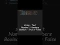 Daya 2 Learnng JavaScript 🚀 Data Types in 30 Seconds #shorts