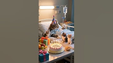 lekas sembuh ya, kucing sakit #kucing #cat #cats #aicat #shorts #happybirthday
