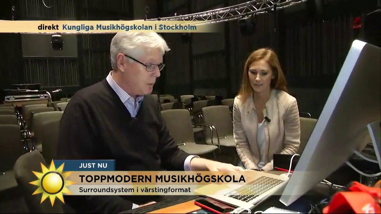 Staffan Scheja: Omåttligt nöjd över nya musikskolan - Nyhetsmorgon (TV4)