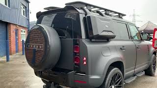 BRAND NEW MATTE BLACK LAND ROVER DEFENDER 110 2.0 S