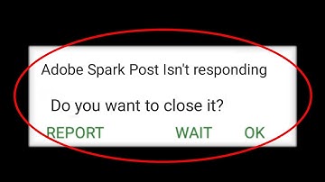 How To Fix Adobe Spark Post Isn