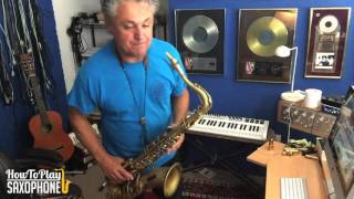 Bill Bailey / When the Saints Medley - Saxophone Music & Backing Track Download chords