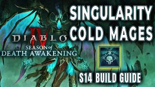 D4 S14 | Necromancer | Singularity Cold Mages| Build Guide Walkthrough
