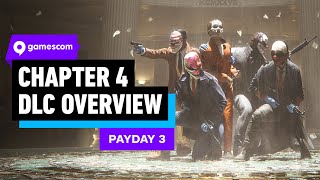 Payday 3 - Fear & Greed DLC Overview & Road Map Preview | gamescom 2024