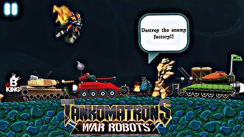 Tankomatrons War Robots : Transform Tanks into Bots Gameplay by BKing