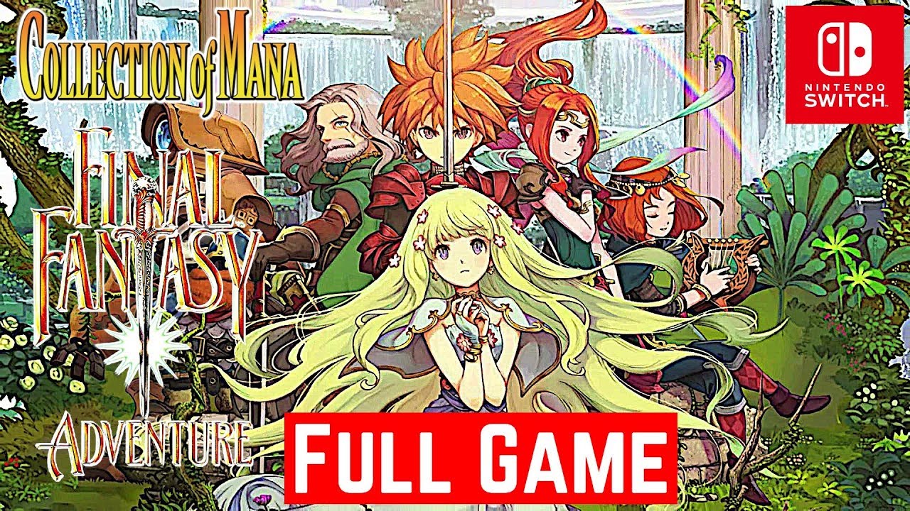 Collection of Mana FF Adventure [Switch] - Gameplay Walkthrough [Full Game] - No Commentary