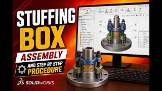 STUFFING BOX ASSEMBLY IN SOLIDWORKS | JSR CEED