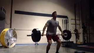 Pause Snatch + Hang Snatch @255