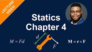 Moments: Further Simplification, Distributed Loads (Statics 4.8-4.9)