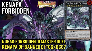 Penyebab True King of All Calamities Masuk Forbidden di Yu-Gi-Oh!