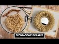 DECORACIONES DE PARED CON "RAFIA" / DOLLAR TREE DIY #En Casa Con Patty