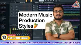 Modern Music Production Styles in FL Studio || Tutorial for Beginner Music Producers || Basic Level