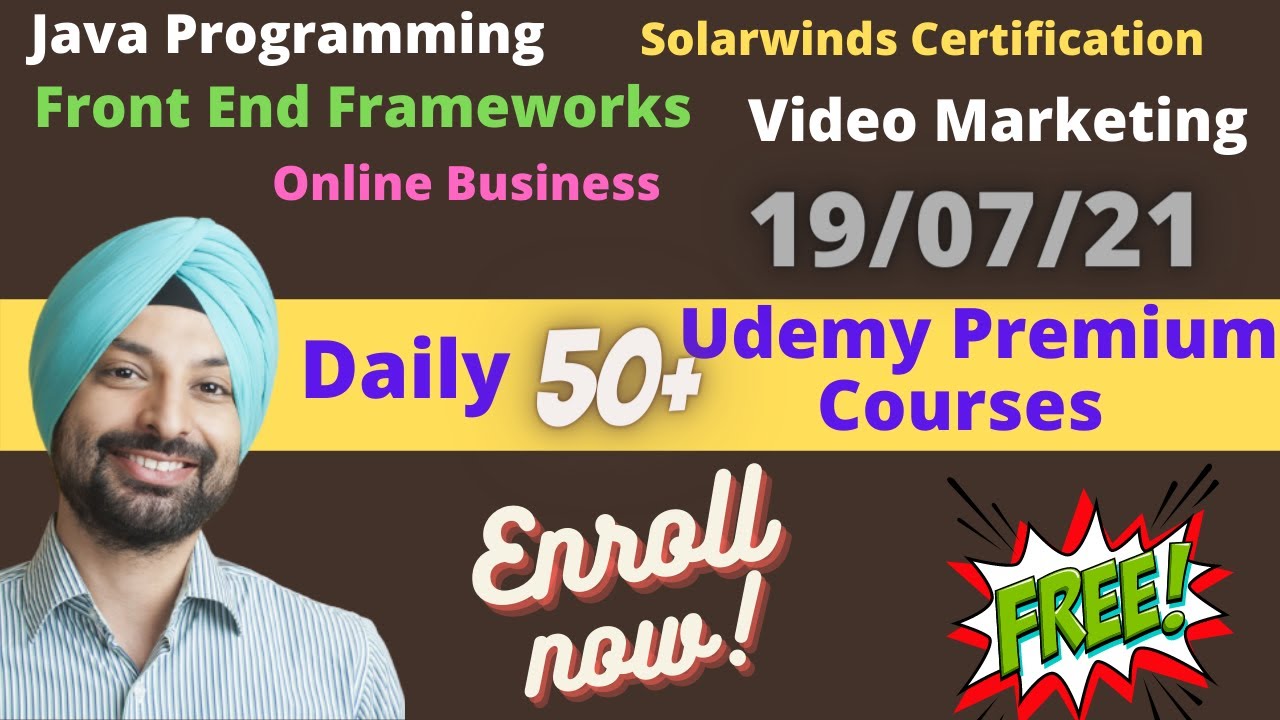 (Coupon Code Attached) Premium Udemy courses with Certifiate YouTube