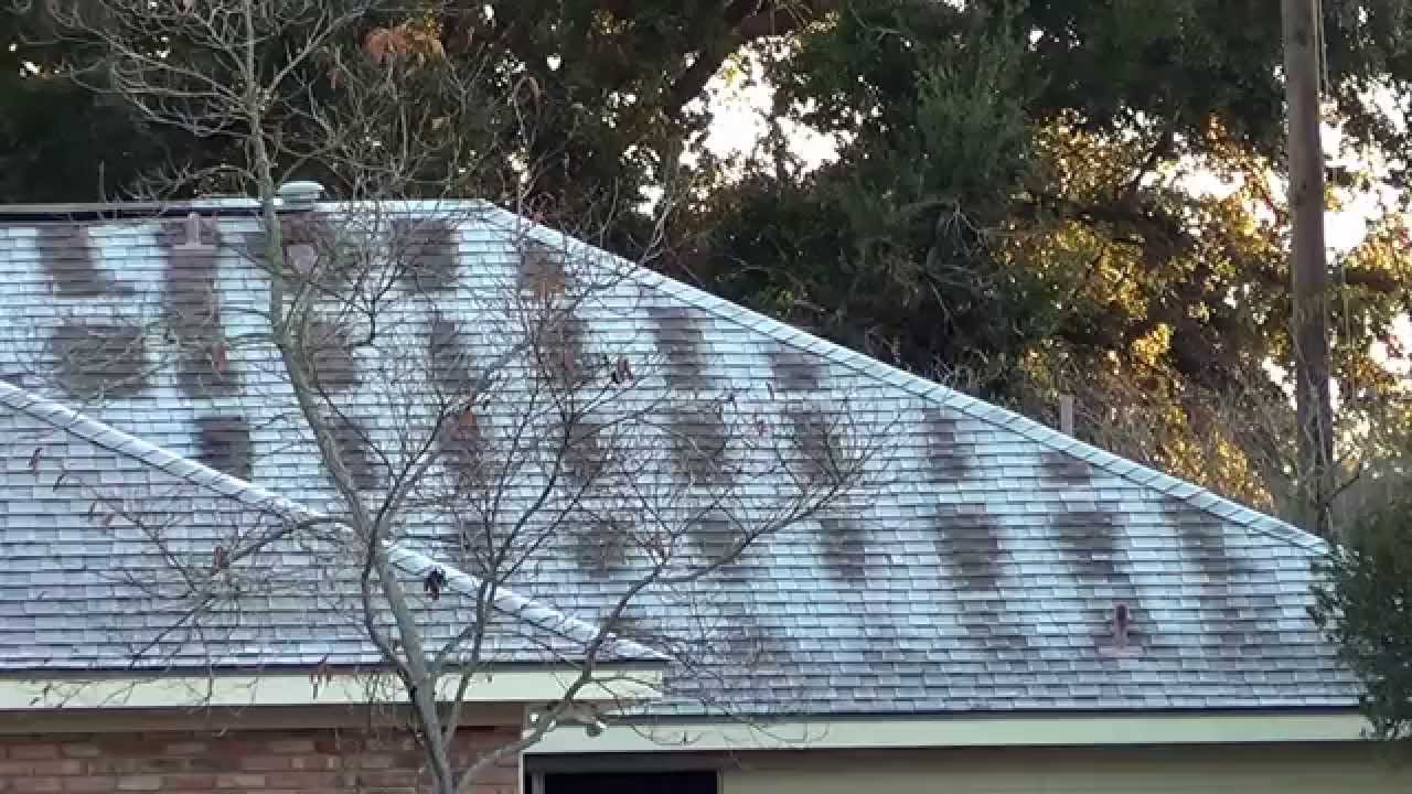 Weird Heat Loss Frost Pattern on Roof YouTube