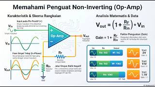 OPAMP LM741 : NON - INVERTING
