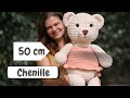 Como fazer a ursinha Joyce grande com o fio Chenille