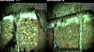 Crysis 2 Directx 11 and Directx 9 comparison.