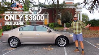 Here's 1 of America's Cheapest Used Luxury Sedans | '07 BUICK LUCERNE - In Depth Tour & Test Drive!