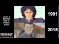 The heroic legend of arslan arslan senki  1991 vs 2015 side by side comparison