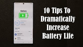 Galaxy Note 10 Plus - Tips to Dramatically Increase Your Battery Life screenshot 4