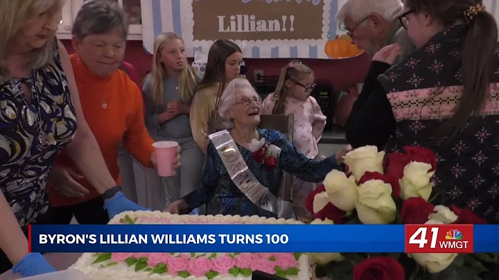 Byron woman celebrates 100th birthday surrounded by family and friends