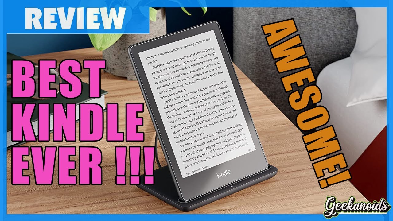 Kindle Paperwhite Signature Edition (32 GB) – With auto