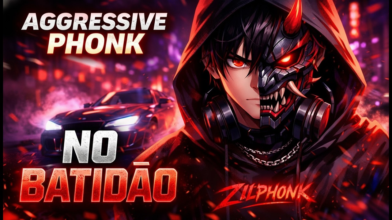 NO BATIDÃO 🇧🇷 | Aggressive Brazilian Phonk 145 BPM | Drift Phonk
