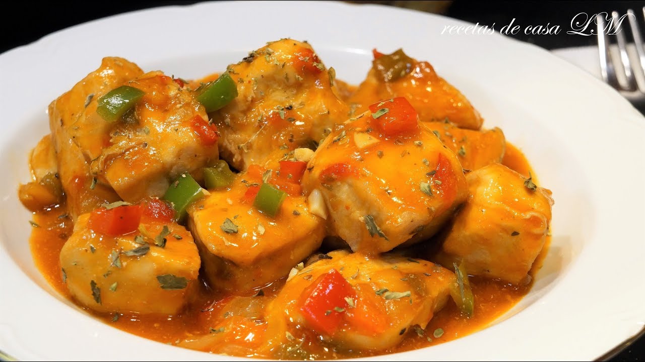 POLLO GUISADO RECETA FÁCIL Y RÁPIDA - YouTube