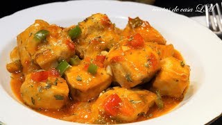 POLLO GUISADO RECETA FÁCIL Y RÁPIDA