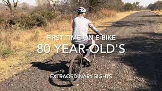 First time on e-bike at 80!
