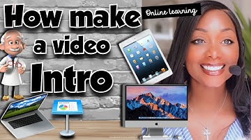 How to Make a Video Intro using Keynote | Online Learning || Diamond Education Hub