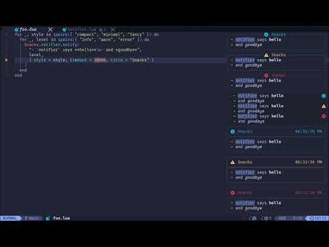 GitHub - folke/snacks.nvim: 🍿 A collection of QoL plugins for Neovim