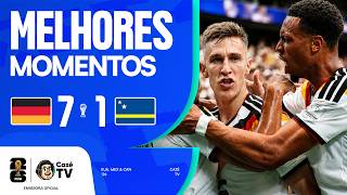 MELHORES MOMENTOS: ALEMANHA 7 X 1 CURAÇAO | COPA DO MUNDO FIFA™ 2026 | 1ª RODADA | FASE DE GRUPOS
