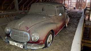 DKW BARN FIND RESCUED AFTER 40 YEARS | WILL IT RUN?