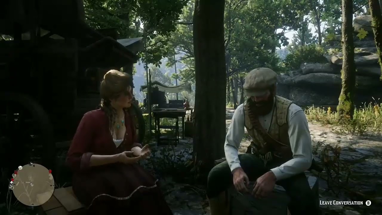 All Arthur Morgan Conversations With The Girls In Camp Red Dead Redemption 2