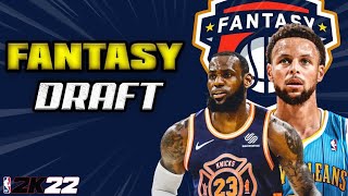 NBA 2K22 MyLeague FANTASY DRAFT #1