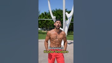 BOULDER SHOULDERS 🪨 Bodyweight Shoulder Workout