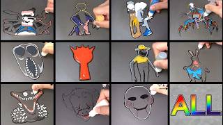 Making Pancake Art - Horror Series