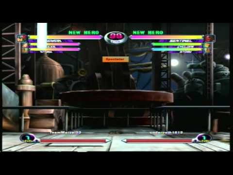 MvC2 matches