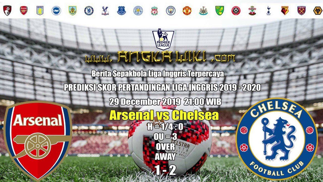 PERTANDINGAN LIGA INGGRIS MINGGU INI 29DESEMBER2019 |ANGKAWIKI - YouTube