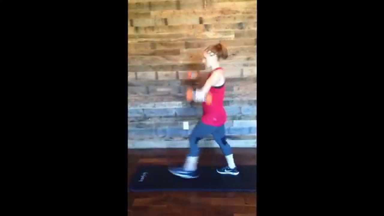 Jumping jack lunges side view YouTube
